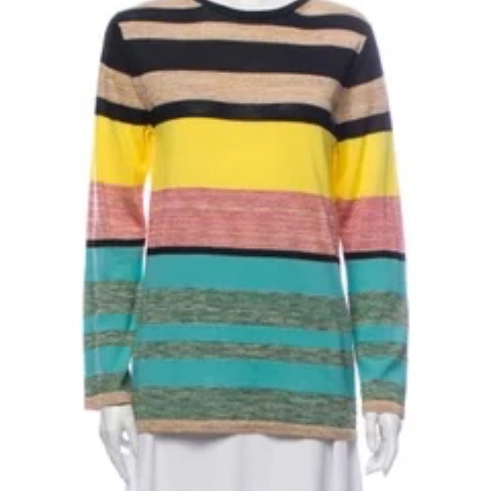 DRIES VAN NOTEN Multicolor stripe top